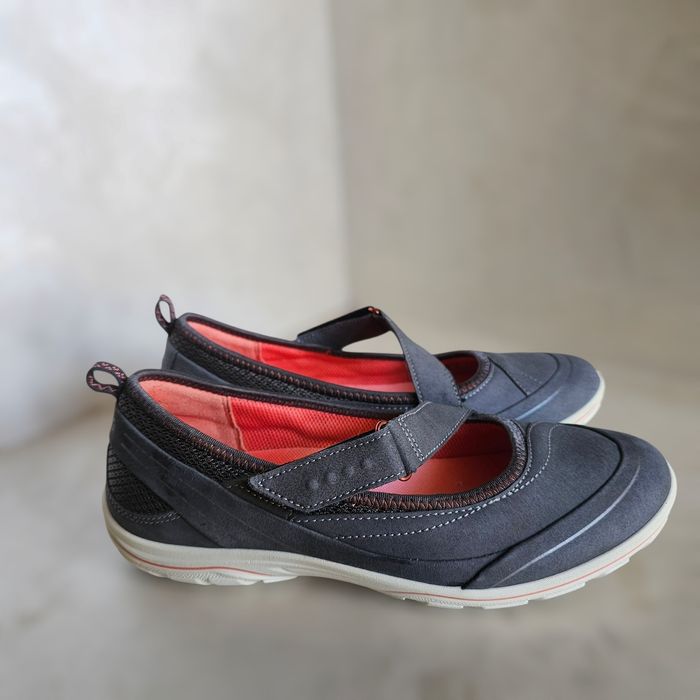 Кожаные  балетки "Ecco Arizona"