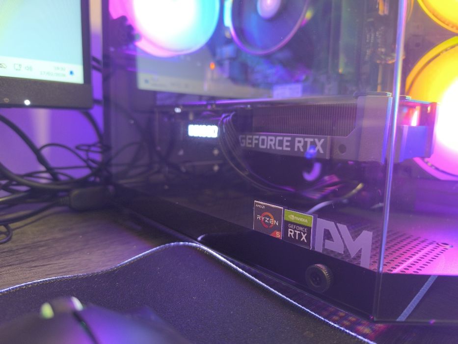 PC Gamer R5 3060RTX + Ecrã + Periféricos 3x S/ Juros