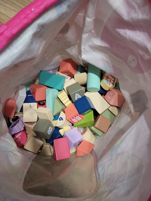 Klocki drewniane kinderplay