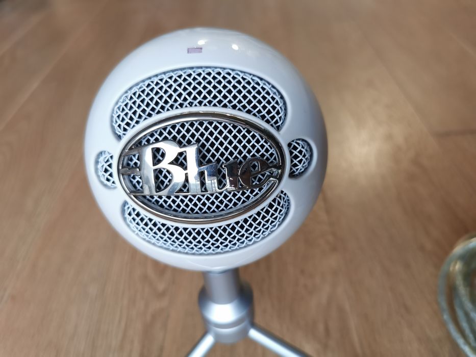 Microfone Blue Snowball iCE USB + Tripé Oficial (Como Novo)