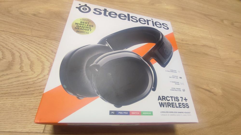 Słuchawki Steelseries Arctis 7 + bezprzewodowe