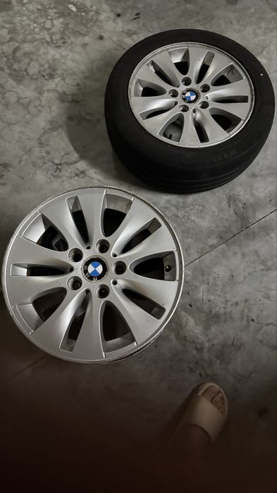 Jantes BMW 16 e pneumaticos