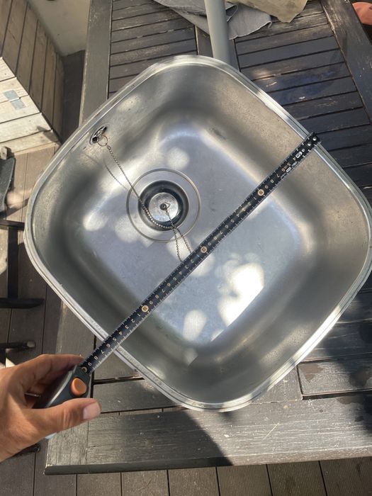 Pia / Lava-loiça Teka em Inox para Autocaravana, Caravanas ou Barco