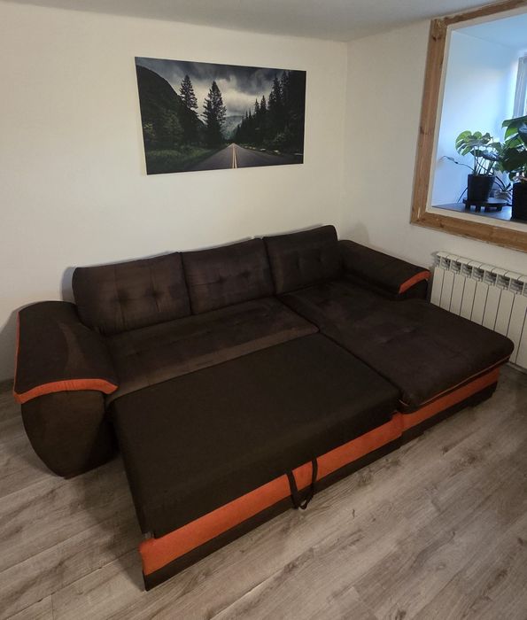 Kanapa narożnik z funkcją spania