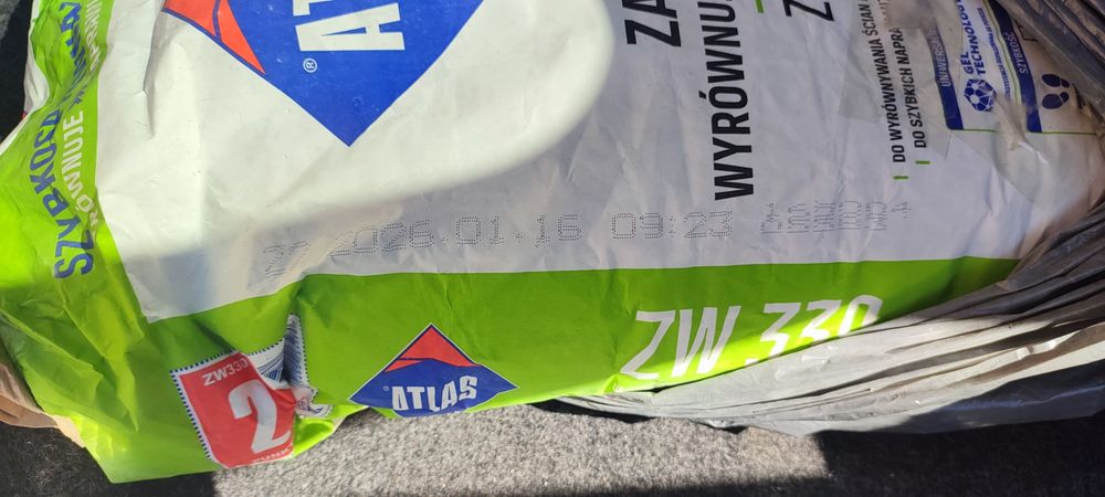 Atlas zaprawa wyrównują  zw330