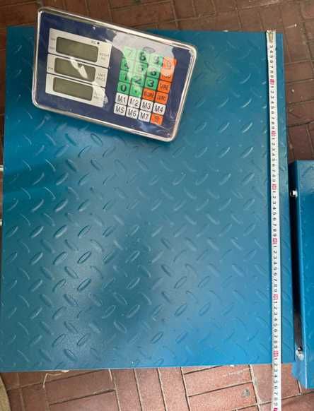 електронні ваги 600 кг платформа 62 х52 бездротові весы wifі підлогові