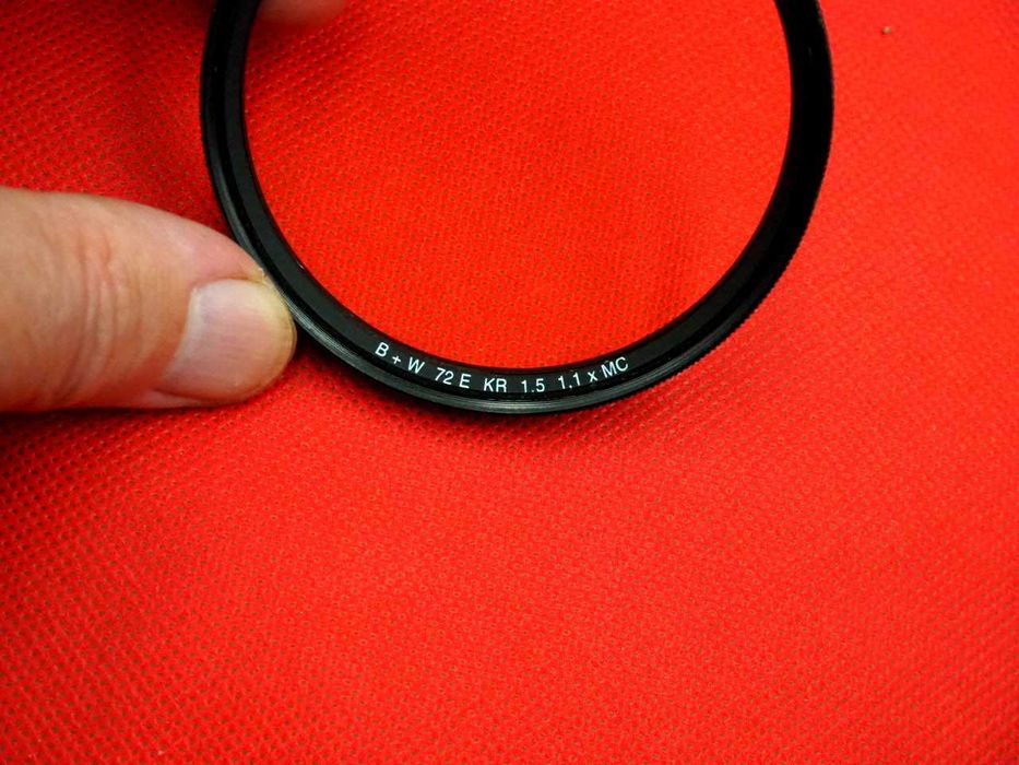 2. B+W FILTR FOTO używany, idealny, bez rys OCHRONNY 72 mm
