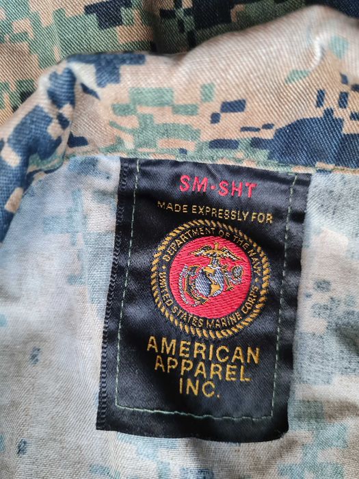 Bluza Mundur Marpat Woodland MCCUU Marines US Army USMC Small Short