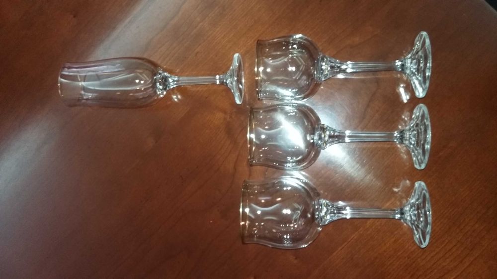 serviço de copos -  6 pessoas - cristal