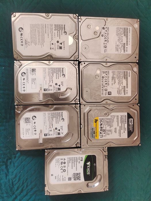 Продам жесткий диск б/у на выбор HDD 3,5", 2,5"