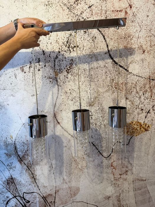 Lampa potrojna wiszaca