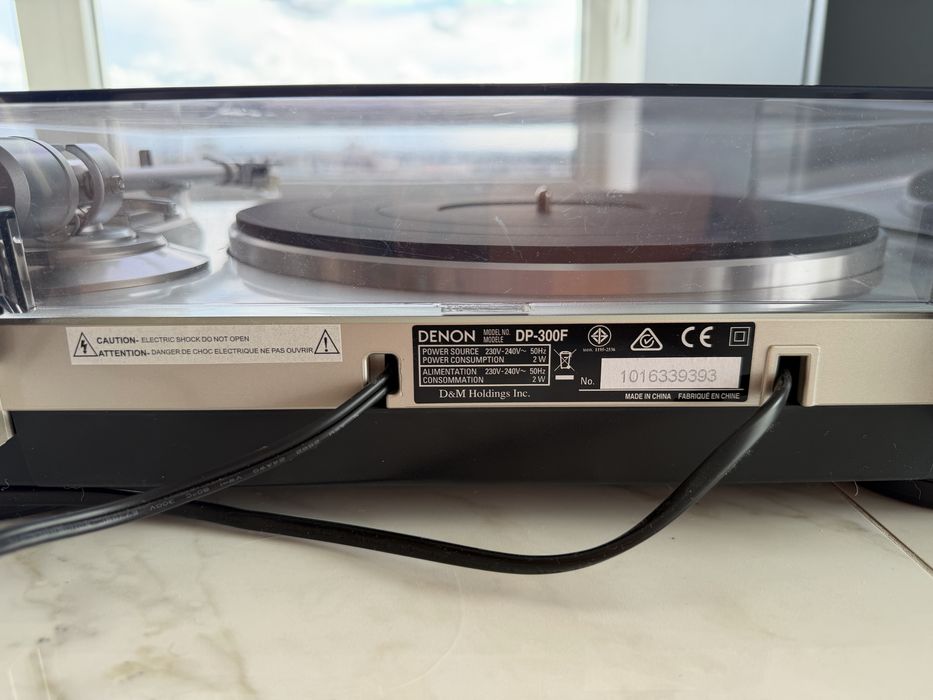 Вініл програвач denon dp-300f
