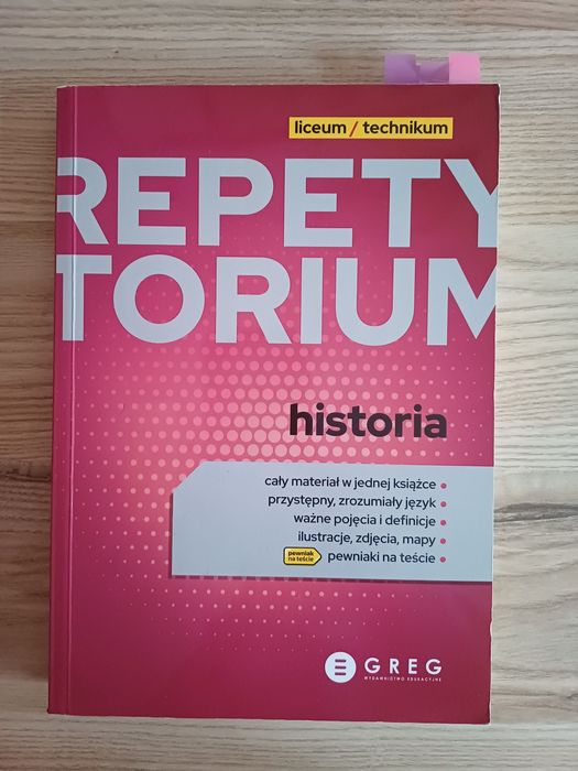 Repetytorium greg historia