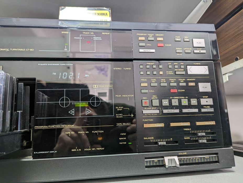 ТОП Стерео ресивер/винил! Mitsubishi DA-L80/LT-80. Вес 14 кг. JAPAN