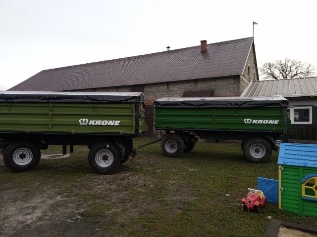 Plandeka na przyczepę rolniczą