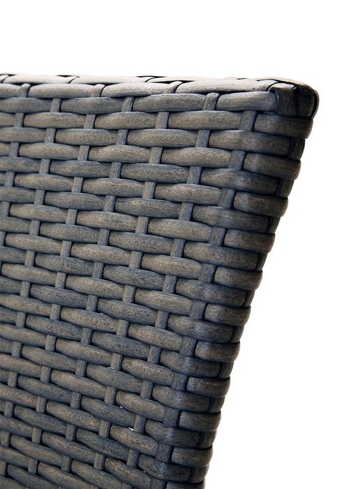 Zestaw mebli ogrodowych, Stół + 6 krzeseł, kolor siwy! Technorattan!