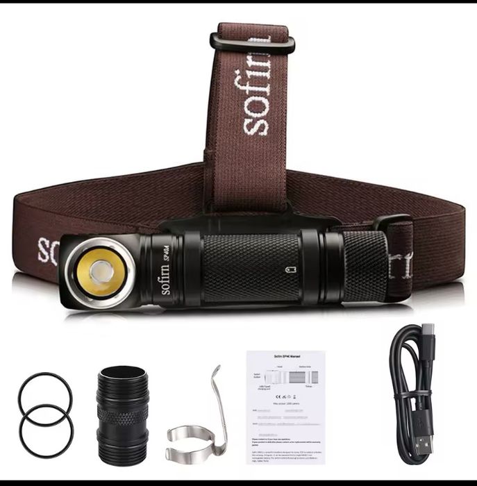 Ліхтарик(фонарь) Налобний Sofirn sp40 , sp40a, HS40, HS42, SC18; HD15