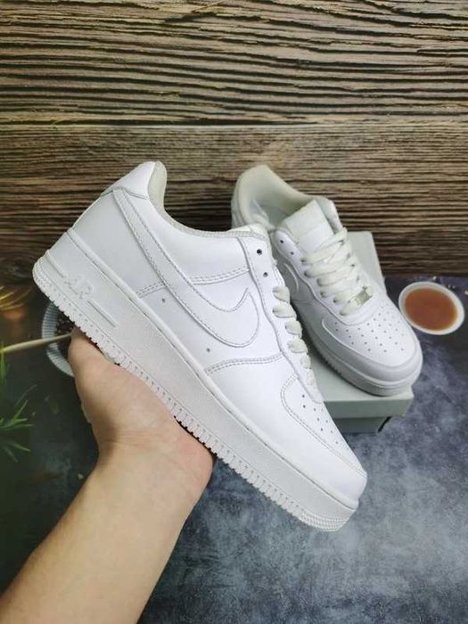Nike Air Force 1 One All White 45