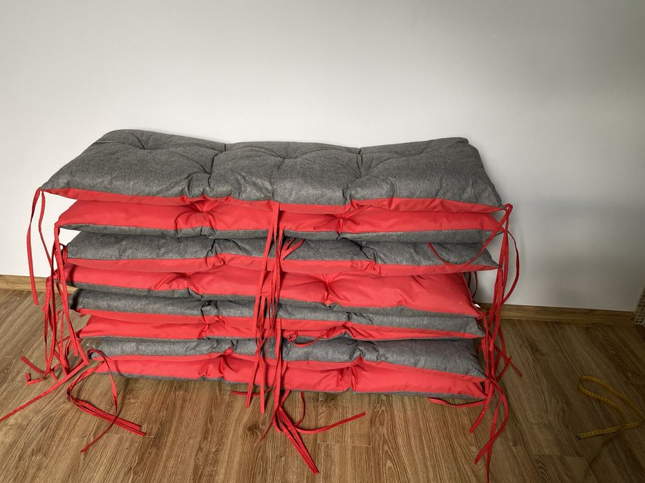 Poduszki ogrodowe na palete,  lawke, meble ogrodowe pikowa-120x50x50cm