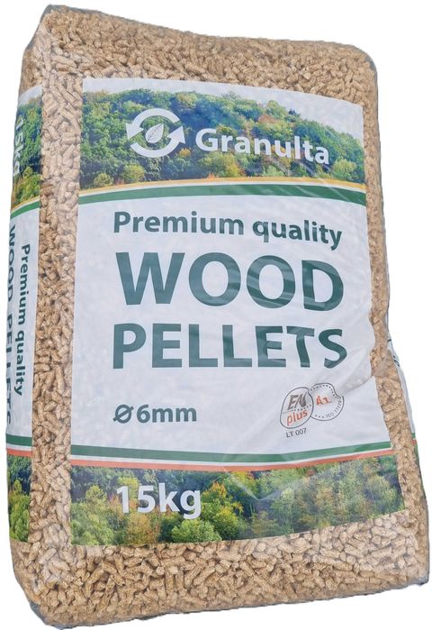 Pellet drzewny  fi 6 mm En Plus A1