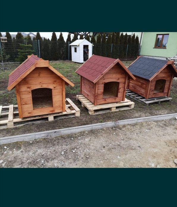 Buda Budy dla psa Nowe ocieplane solidne transport heblowane Buda