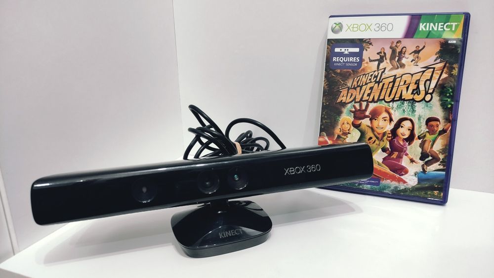 Kamera Kinect Xbox 360 ruchowa + gra Kinect Adventures