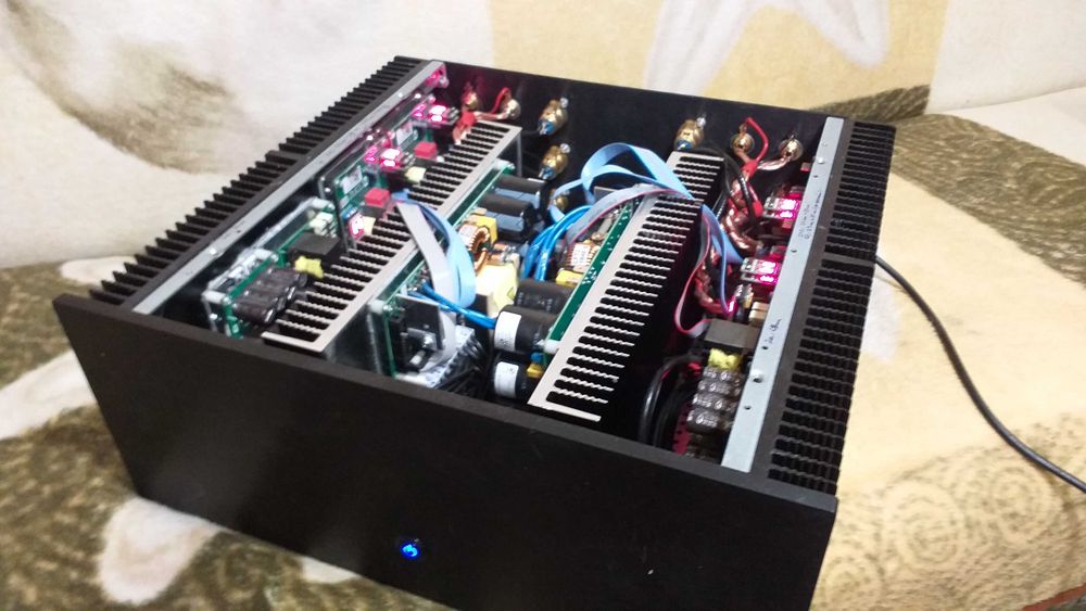 Wzmacniacz 6-kanałowy Hypex NCore NC2k + Hypex NCore NC1200