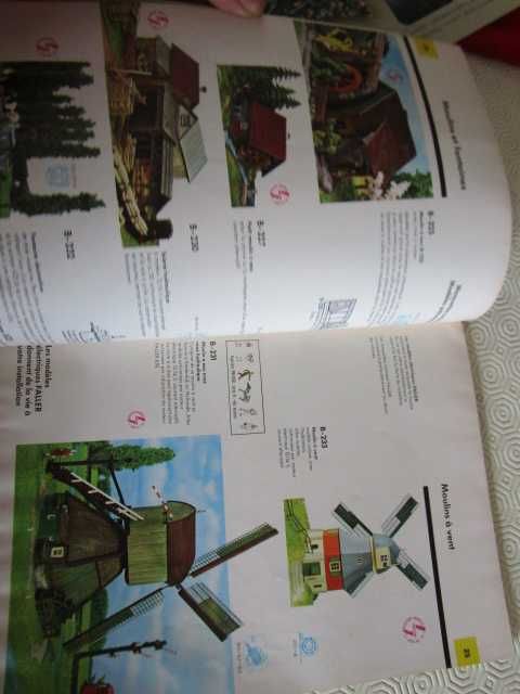 Faller construções para comboios slots catálogo 71 72  modelismo