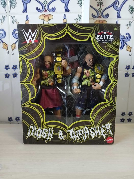 figuras wwe elite mattel ultimate edition em caixa wrestling bonecos