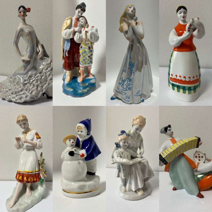 Фарфоровые статуэтки