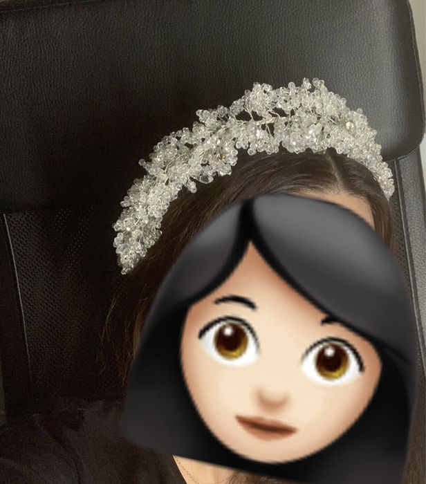 Tiara korona krysztalowa
