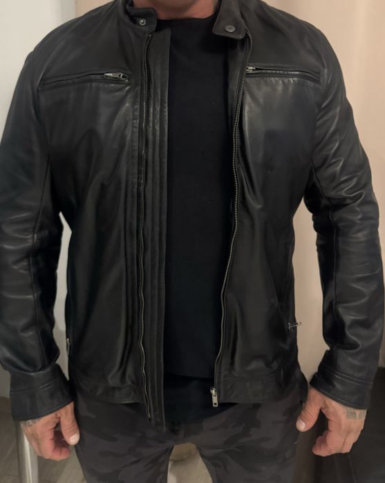 Kurtka skórzana letnua Ochnik XXL