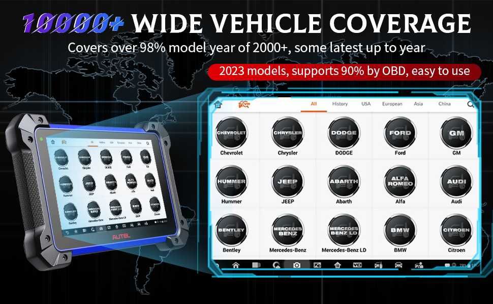Autel IM608 II KIT Máquina Diagnóstico OBD + Programação IMMO  (NOVO)