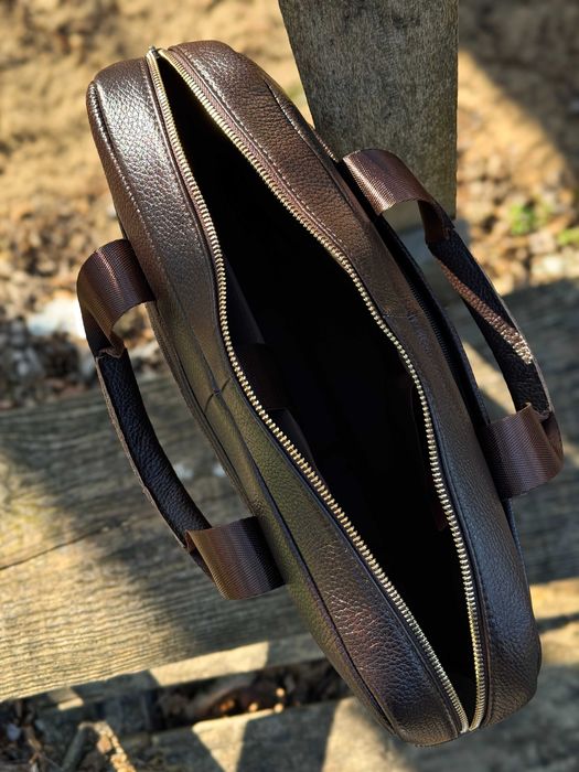 Nowa Torba Skórzana Handmade Praktyczna i Solidna Do Pracy Szkoły