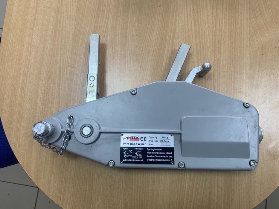 Лебедки МТМ Лебідка тросова Джип Буксир Бездоріжжя  (Жабка)