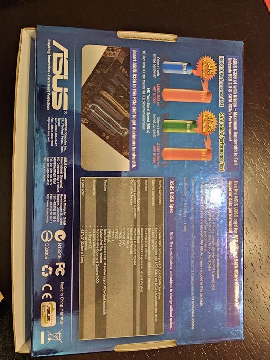 ASUS U3S6 PCIe x4 USB 3.0 + SATA 6Gb/s com Bridge — Retro Upgrade