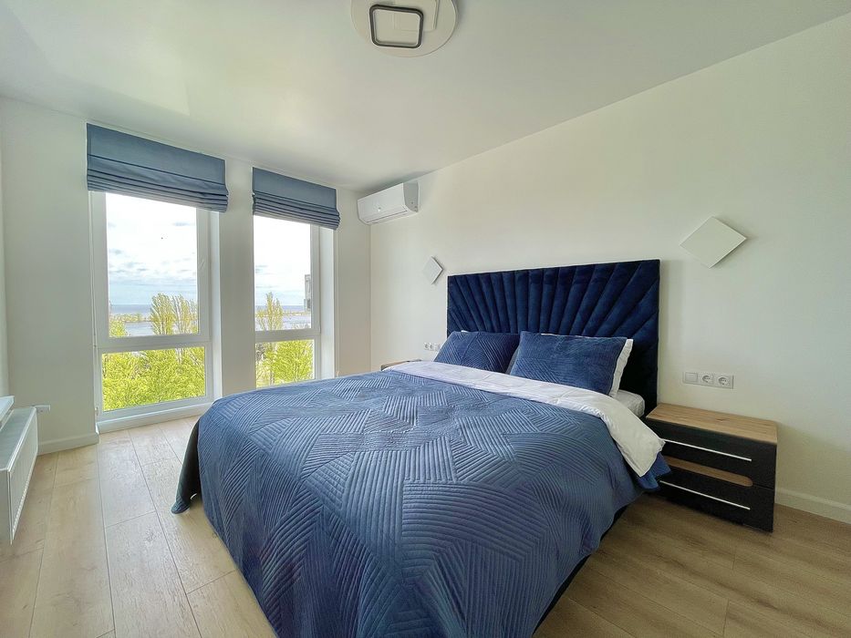 2-к квартира з видом на Дніпро