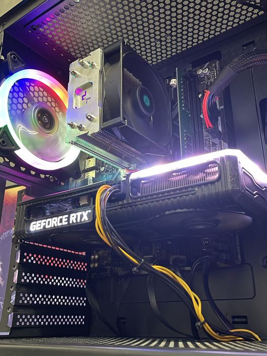 RTX 3060 Ti | R5 3600 | 16GB DDR4 | 120GB + 1TB | 550W Ігровий ПК