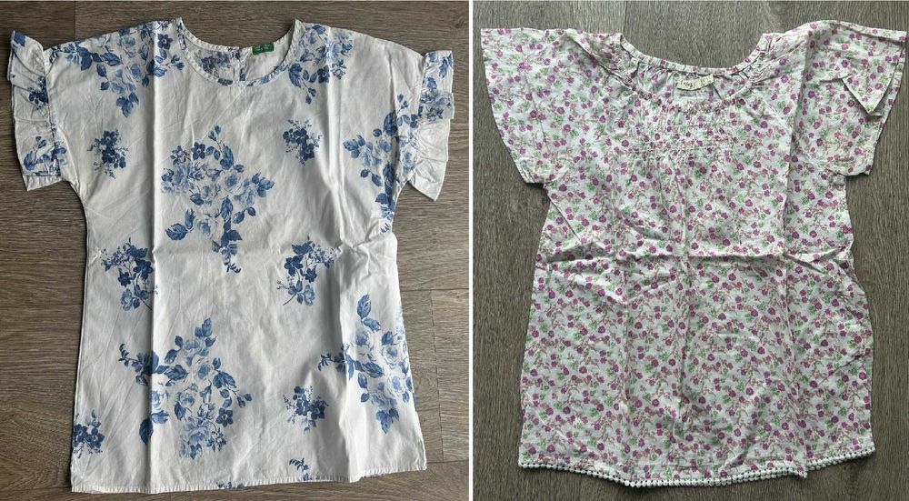 Lote 18 peças verão 10-11A (S. Oliver, Espirit, benetton)