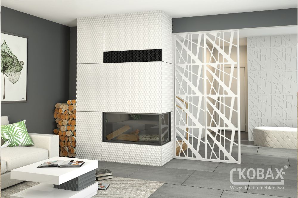 Panele dekoracyjne 3D surowe