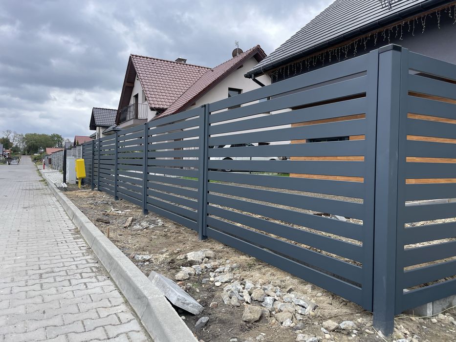 Ogrodzenia Nowoczesne - Brama - Furtka - Przęsła