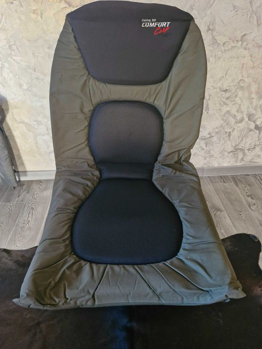 Крісло коропове Comfort Carp + підставка під ноги Б/В