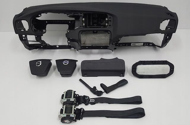Kit de airbags, tablier e cintos de segurança para Volvo V40