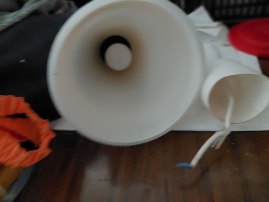 Candeeiro branco de vodro