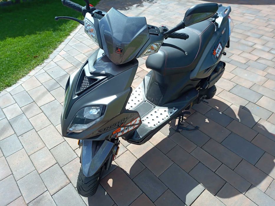 Skuter KSR Moto Austria Sirion 125 Explorer Kat B 2020 rok LED