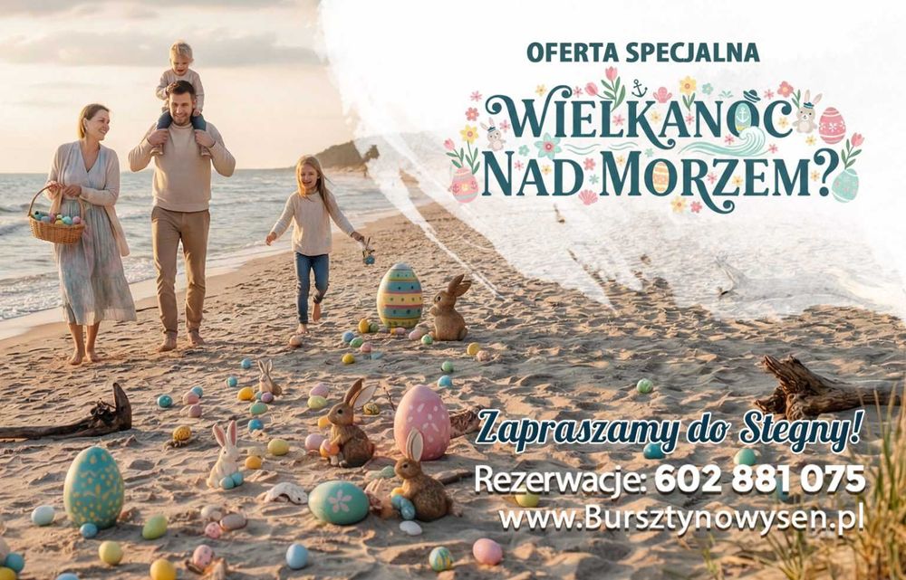 Wielkanoc nad morzem