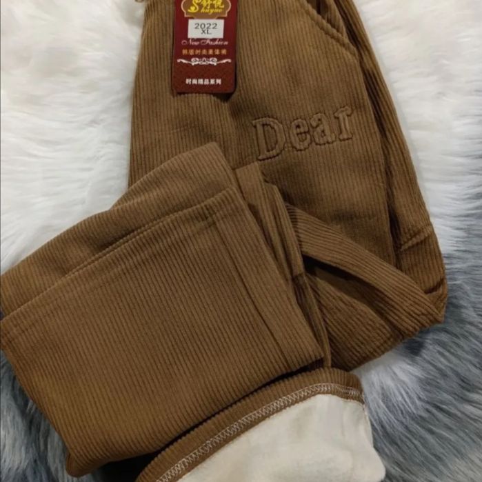 Жіночі Утеплені Коричневі штани