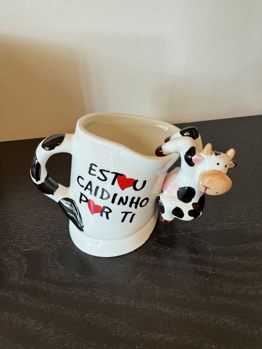 Caneca Vaca “Estou Caidinho Por Ti”
