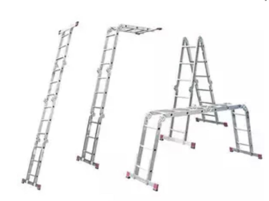 Алюмініві драбини, стремянки, трансформери по доступним цінам