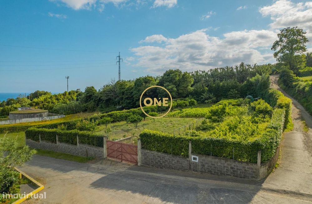 Terreno com 1820 m2 – Ribeira Chã, Lagoa